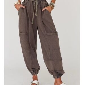 True To You Jogger Mushroom Brown From Three Bird Nest